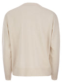 Micchialo a collo dell'equipaggio Peserico in lana, seta e miscela di cashmere