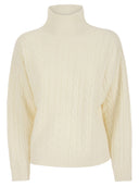 Peserico Ploited Jumper in Wool Silk e Cashmere Blend