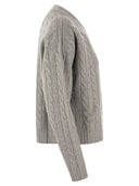 Peserico Wool, Silk, Cashmere And Lurex Cardigan