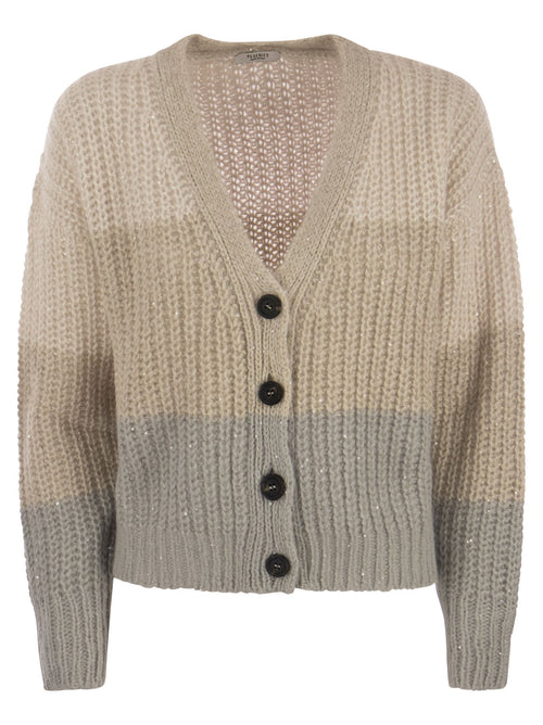 PESICO SURI ALPACA BLENDBOCK Kleur Cardigan met pailletten