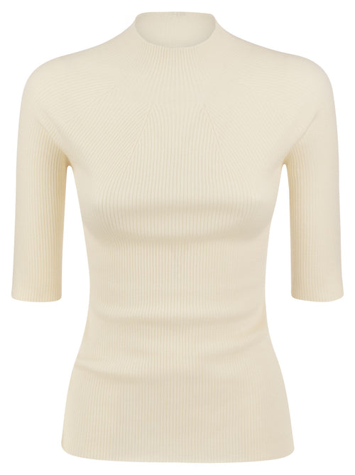 PESICO TRICOT JERSEY MET HALF MOEVEN