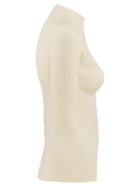 Peserico Tricot Jersey With Half Sleeves