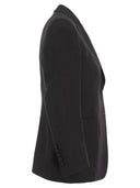 Giacca a due bottoni in lino di saulina adelaide