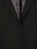 Giacca a due bottoni in lino di saulina adelaide