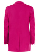 Saulina Antonia Linen Blazer a due bottoni