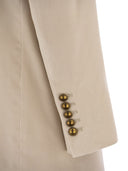 Giacca in velluto a petto singolo Saulina Antonia