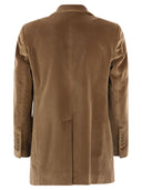 Giacca in velluto a petto singolo Saulina Antonia