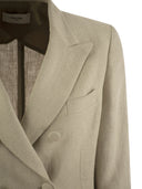 Saulina Anna Double Breasted Linen Jacket