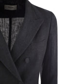 Saulina Anna Double Breasted Linen Jacket