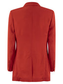 Saulina Anita Viscose Double Breasted Blazer