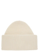 Fabiana Filippi Ribbed Wool Cashmere Silk Cap