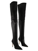 Stivart weitzman ultrastuart 100 in pelle alta