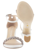 Stuart Weitzman Sandalia abierta de Highshine Highshine con joya