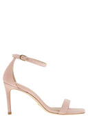 Stuart Weitzman Nunakedcurve 85 Leather Sandal With Heel