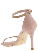 Stuart Weitzman Nunakedcurve 85 Leather Sandal With Heel