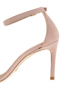 Stuart Weitzman Nunakedcurve 85 Leather Sandal With Heel