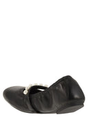 Stuart Weitzman Goldie Ballet piatto nero