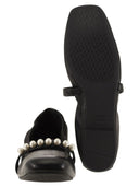 Stuart Weitzman Goldie Ballet piatto nero