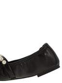 Stuart Weitzman Goldie Ballet piatto nero