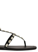 Sandalia de tanga Stuart Weitzman Pearlita con perlas