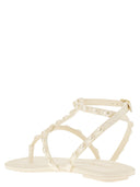 Sandalia de tanga Stuart Weitzman Pearlita con perlas