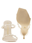 Stuart Weitzman Pearlita Sandal With Pearls