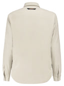 Sease Gate Padded Bi Stretch Nylon Padded Shirt Jacket