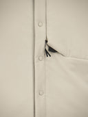 Sease Gate Padded Bi Stretch Nylon Padded Shirt Jacket