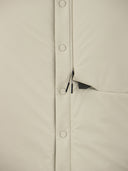 Sease Gate Padded Bi Stretch Nylon Padded Shirt Jacket