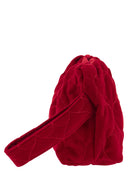 Mc2 Saint Barth Quilted Velvet Clutch Bag