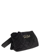 Mc2 Saint Barth Quilted Velvet Clutch Bag