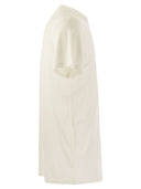 Pt Pantaloni Torino Silk And Cotton T Shirt