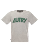 Autry Crew Neck T Shirt With Front Logo