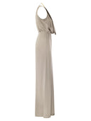 Salto in crepe fluida di Elisabetta Franchi con accessorio reggiseno