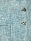 Giacca lunga saulina alba