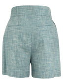 Saulina High Waisted Shorts