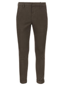 Dondup Gaubert Slim Fit Gabardine Trousers