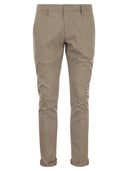Dondup Gaubert Slim Fit Gabardine Trousers