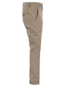 Dondup Gaubert Slim Fit Gabardine Trousers