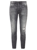 Dondup Brighton Carrot Fit Jeans With Rips