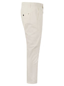 Dondup Alfredo Slim Fit Cotton Trousers