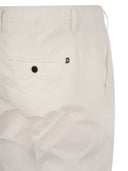 Dondup Alfredo Slim Fit Cotton Trousers