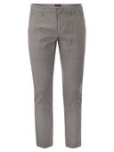 Dondup Alfredo Slim Fit Cotton Trousers