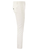 Dondup Alfredo Slim Fit Cotton Trousers