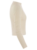 Vanisé Lulu a coste a costola in cashmere knitwear