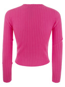 Vanisé Lulu a coste a costola in cashmere knitwear