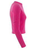 Vanisé Lulu a coste a costola in cashmere knitwear