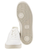 Veja Leather Trainers With Logo