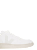 Veja Leather Trainers With Logo