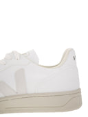 Veja Leather Trainers With Logo